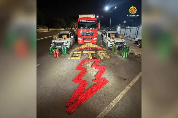 PMDF prende homem com mais de 700kg de maconha por tráfico interestadual - destaque galeria PMDF prende homem com mais de 700kg de maconha por tráfico interestadual - destaque galeria