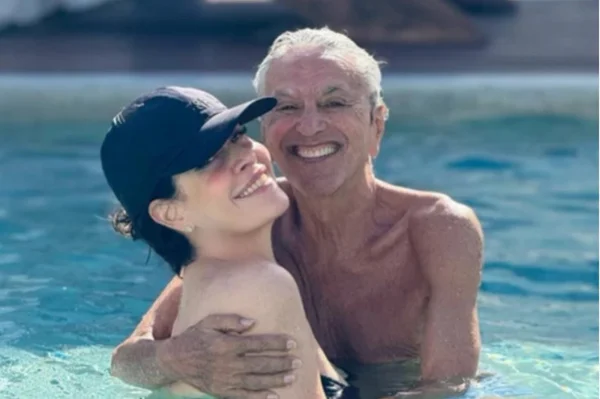 Caetano Veloso e Paula Lavigne
