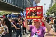 Ato pelo fim da escala 6x1 na Avenida Paulista