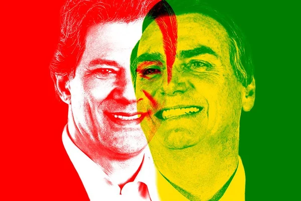 Apoiadores de Bolsonaro e de Haddad movimentam Brasília neste sábado