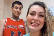 Arthur Urach e Andressa Urach.