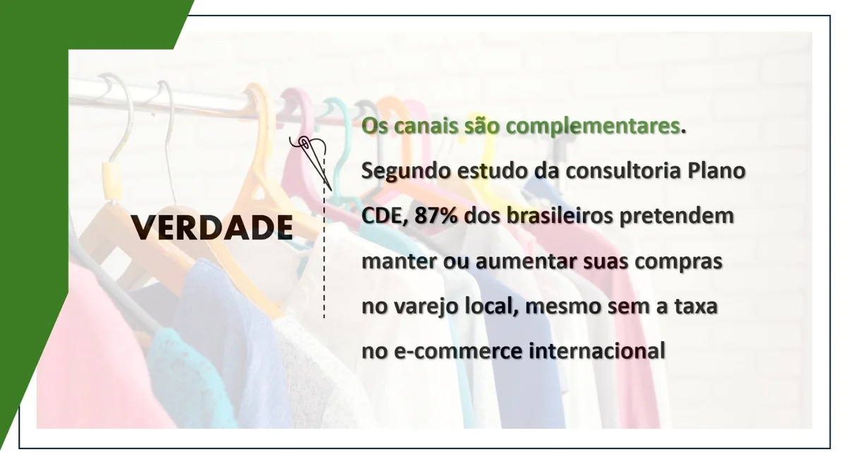 Brasileiro cobra prioridade para fim da taxa das blusinhas - imagem 5 Brasileiro cobra prioridade para fim da taxa das blusinhas - imagem 5