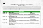 Súmula da 4ª Rodada Súmula da 4ª Rodada