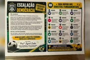 A iniciativa foi batizada de “Escalação da Democracia” A iniciativa foi batizada de “Escalação da Democracia”