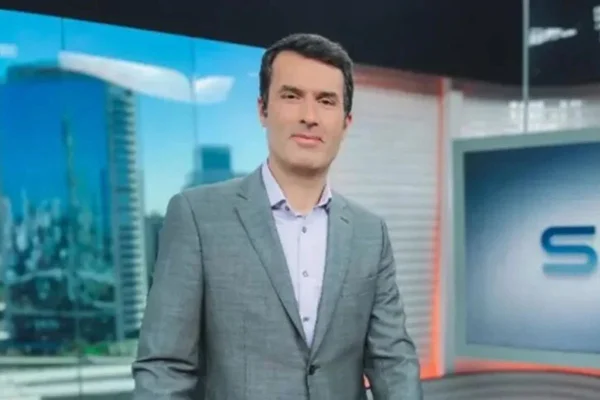 Foto colorida de Fabio Turci, ex-âncora do SPTV, da Globo - Metrópoles