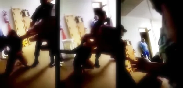 Vídeo mostra mulher sendo agredida por seguranças do Hospital Regional de Ceilândia