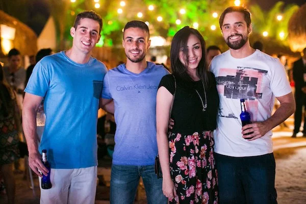 Eduardo Castro, Diogo Faim, Margot Hirako e Guilherme Fernandes Eduardo Castro, Diogo Faim, Margot Hirako e Guilherme Fernandes