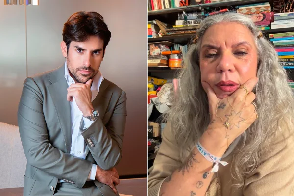 Rodrigo Branco e Astrid Fontenelle
