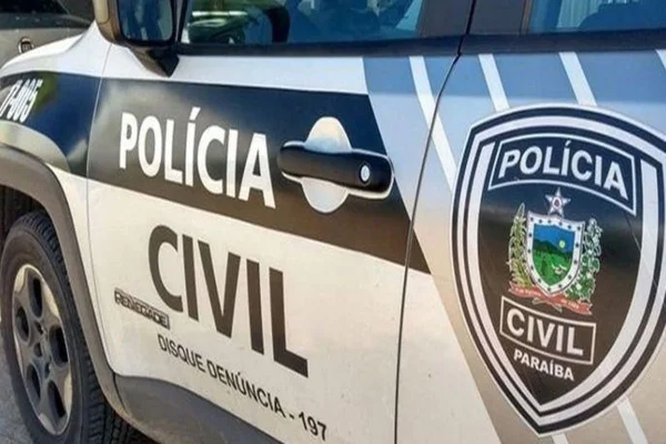 Imagem colorida, carro da polícia civil PB - Metrópoles