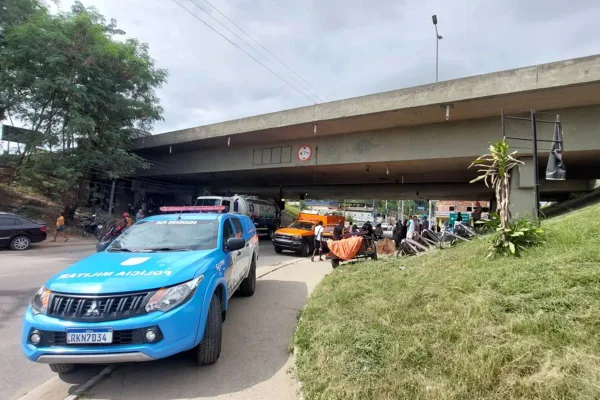 Imagem acidente que resultou na morte de empresário - Metrópoles