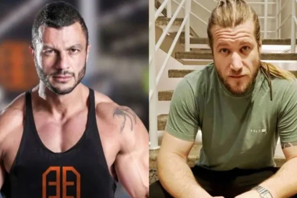 Kléber Bambam e Diego Alemão