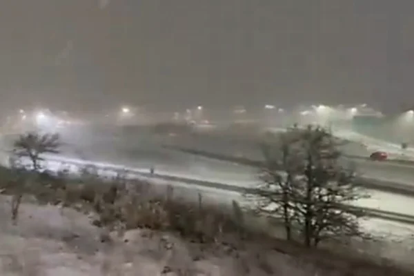 neve frio estradas estados unidos - Metrópoles