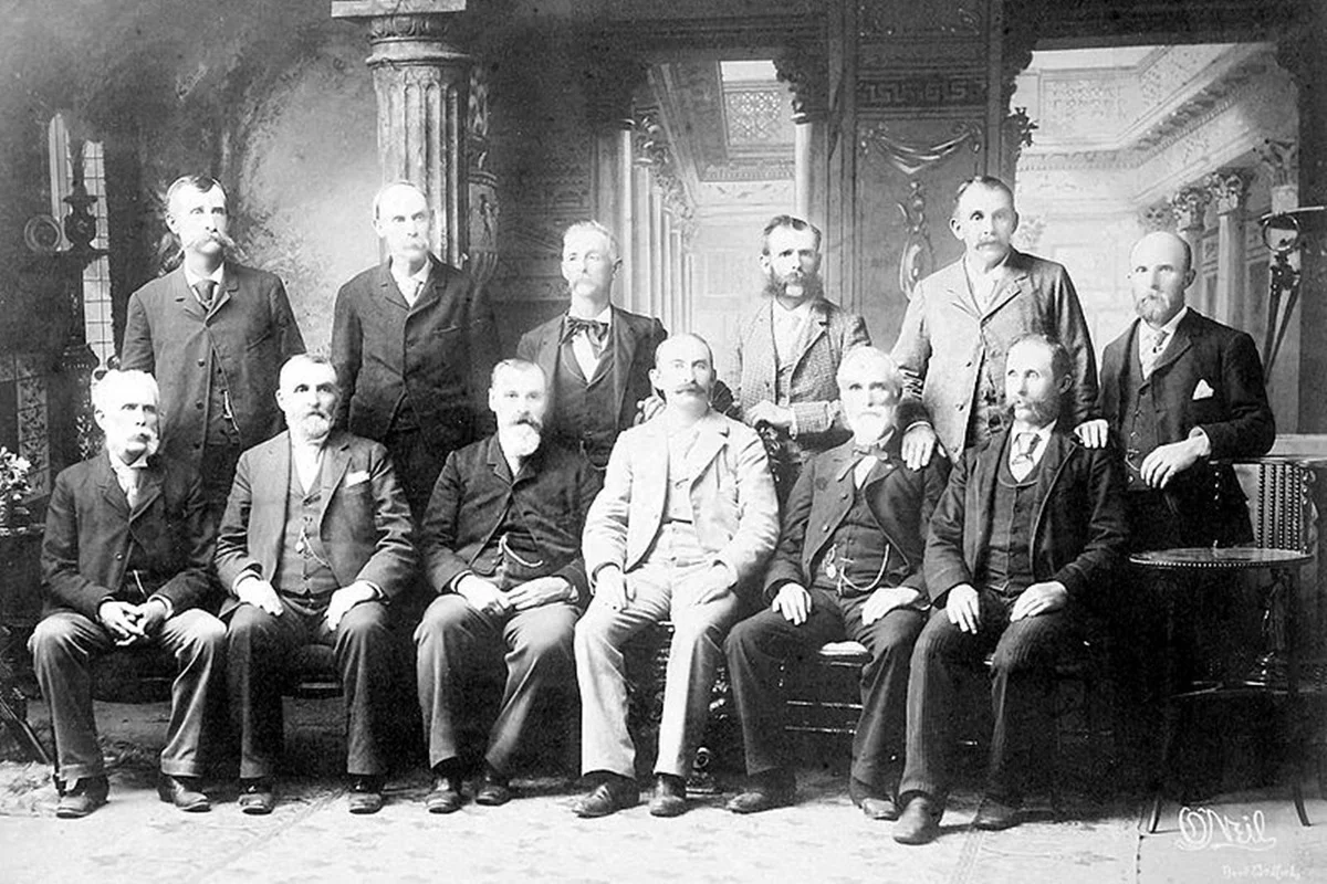 Os jurados do caso de Lizzie Borden Os jurados do caso de Lizzie Borden