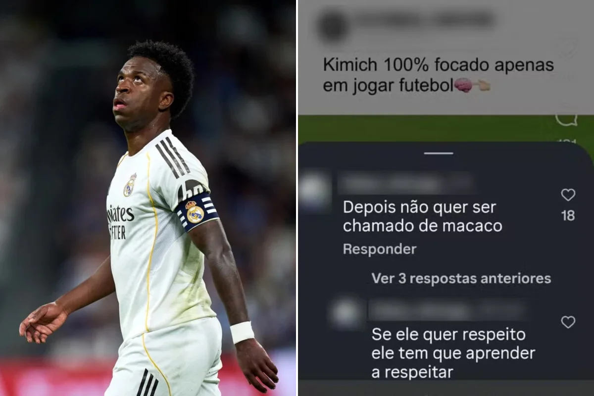 Polícia do Rio investiga racismo contra Vini Jr nas redes sociais
