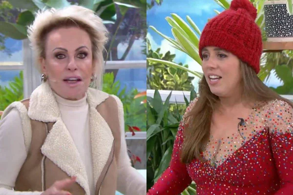 montagem com fotos de Ana Maria Braga e Tati Machado - metrópoles
