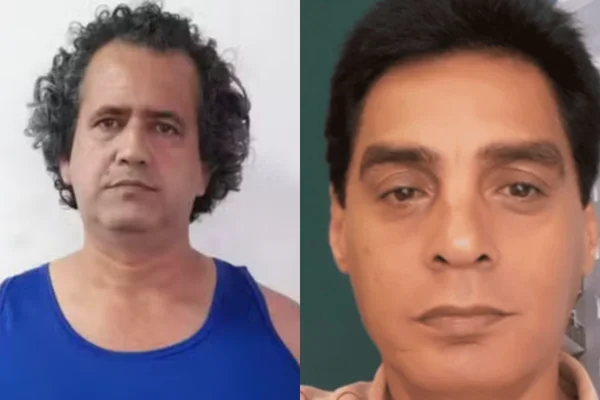 Colagem colorida de eletricista e corretor do caso de corpo de homem encontrado em Praia Grande - Metrópoles