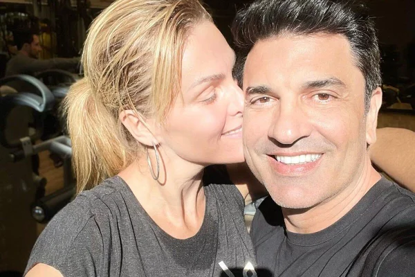 Ana Hickmann e Edu Guedes posam juntos na academia - Metrópoles