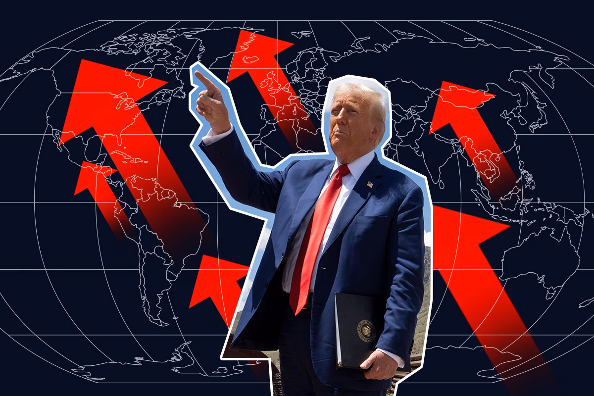 trump-taxas Trump ameaça com tarifa de 200% se China não fornecer ímãs aos EUA