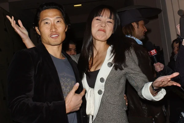 Yunjin Kim e Daniel Dae Kim, de Lost
