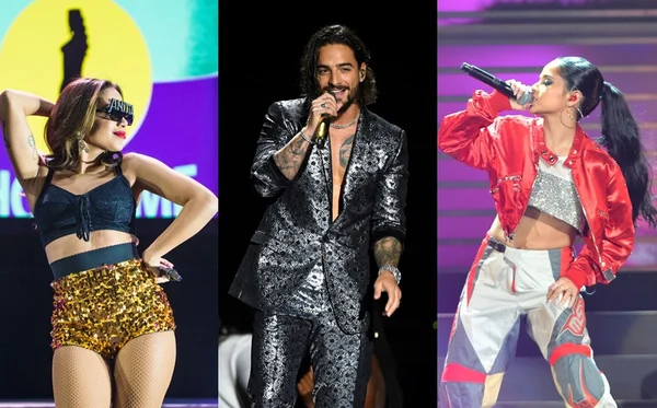 Acusado de machismo, Maluma grava clipe-resposta com Anitta e Becky G