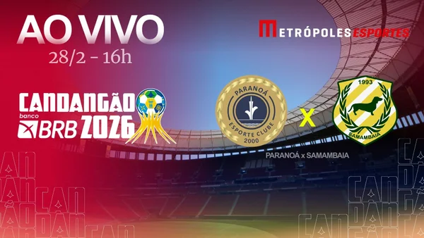 Candangão 2026: assista a Paranoá x Sobradinho ao vivo