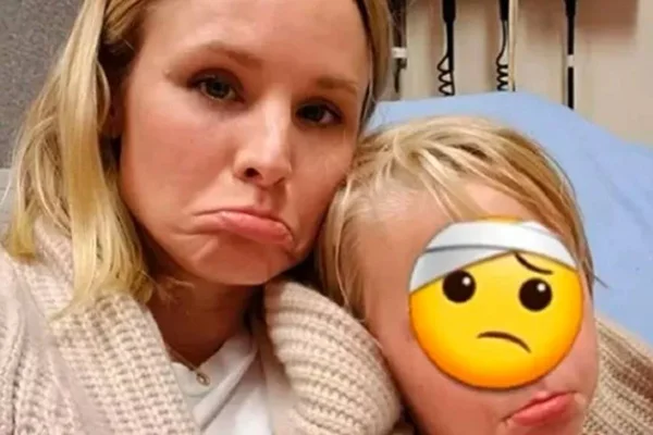 Kristen Bell e a filha, Delta