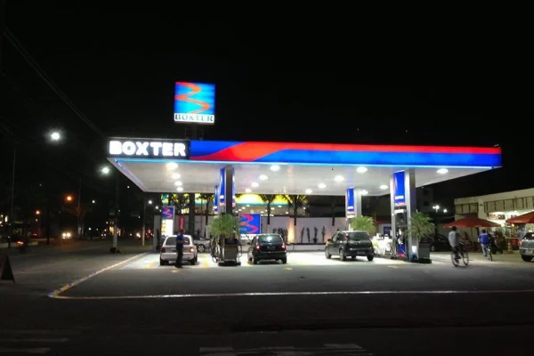Posto alvo da operação