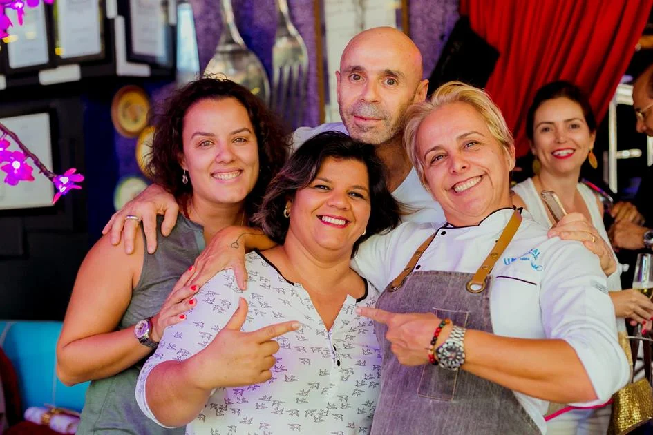 Luciana Fabrino, Maria Bispo, Robinho Lemos e Mara Alcamim Luciana Fabrino, Maria Bispo, Robinho Lemos e Mara Alcamim