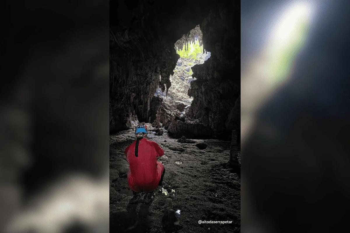 Após 15 anos, Caverna Desmoronada, no Petar, é reaberta para visitações Após 15 anos, Caverna Desmoronada, no Petar, é reaberta para visitações