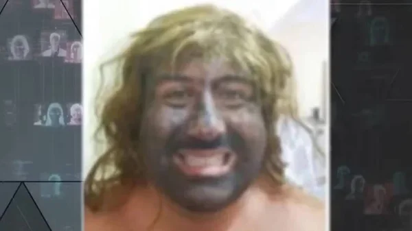 imagem colorida homem peruca fraude cef