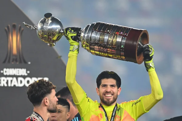 Foto colorida de Augustín Rossi, do Flamengo - Metrópoles