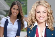 Pérola Faria e Lua Blanco contracenaram na novela Rebelde, exibida pela Record em 2011