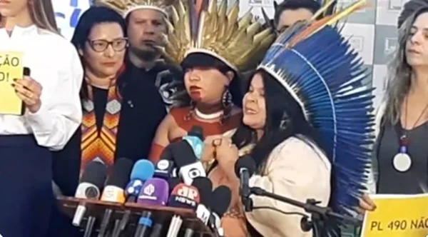 Sonia Guajajara pede à Câmara que retire PL do Marco Temporal da pauta