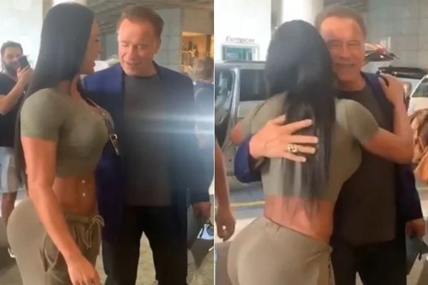 Gracyanne Barbosa é elogiada por Arnold Schwarzenegger: “Zerei a vida”