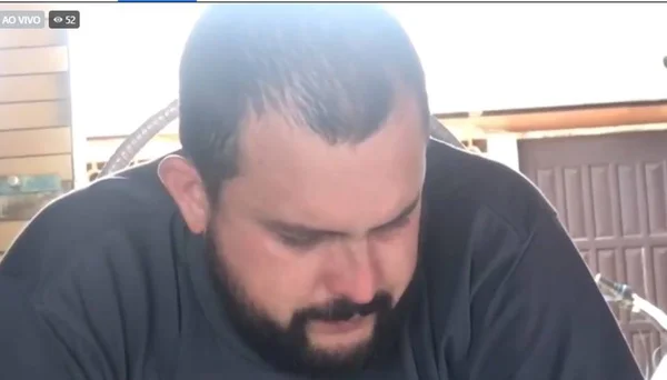 zé trovão chorando