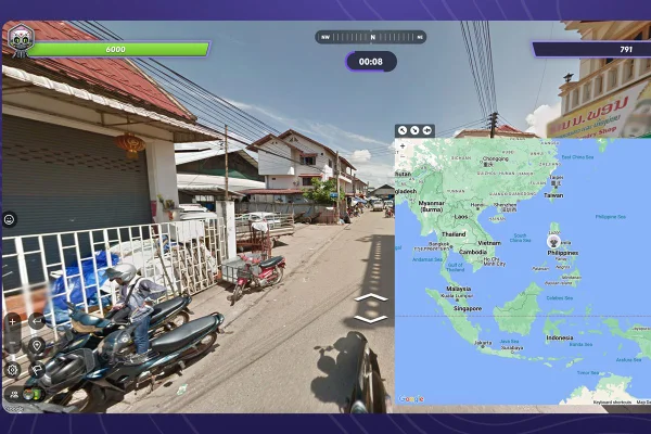 Foto colorida do geoguessr - Metrópoles