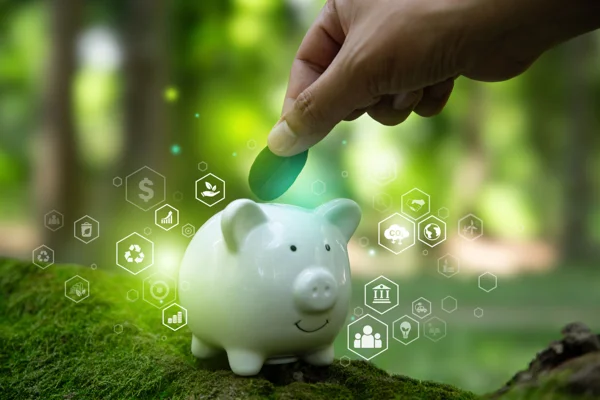 Imagem ilustrativa para títulos verdes (ou "green bonds")