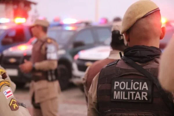 Imagem colorida da Polícia Militar (PM) da Bahia - Metrópoles
