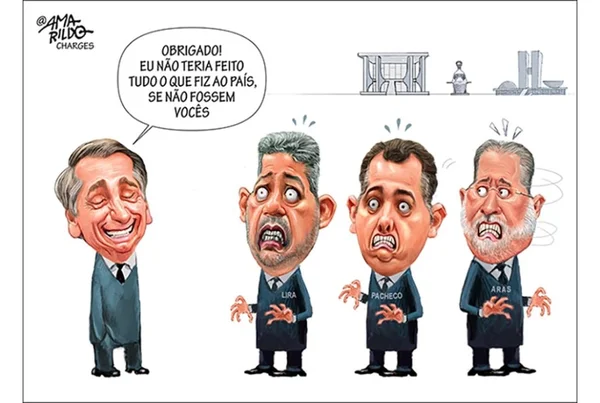 Charge do Amarildo