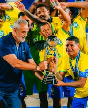 Somando com as conquistas da Beach Soccer Worldwide, são 14 conquistas Somando com as conquistas da Beach Soccer Worldwide, são 14 conquistas