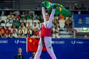 Brasileira conquistou o título mundial adulto na China. Brasileira conquistou o título mundial adulto na China.