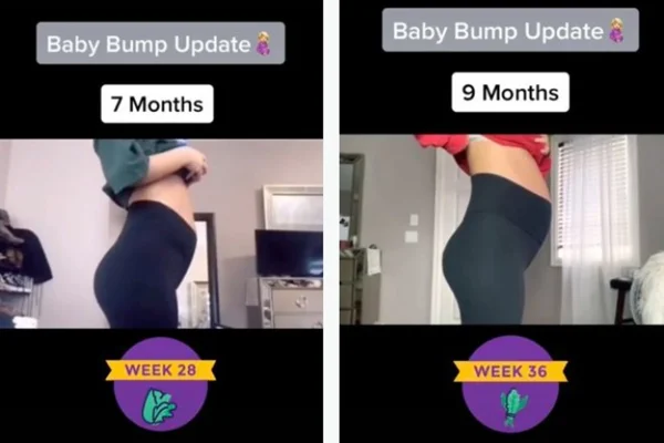 Mulher com menor barriga do mundo