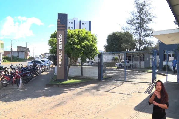Imagem colorida, campus do Sertão da UFS - Metrópoles