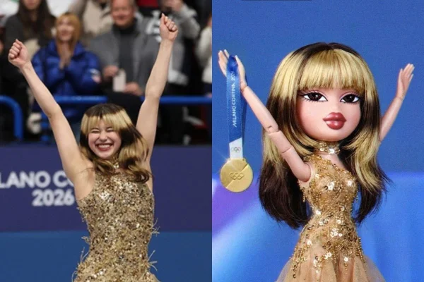 boneca bratz na patinadora alysa liu nas olimpíadas de inverno - metrópoles
