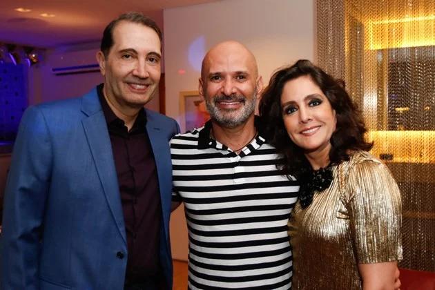 Gilvan Alves com Antônio e Catarina Inda Gilvan Alves com Antônio e Catarina Inda