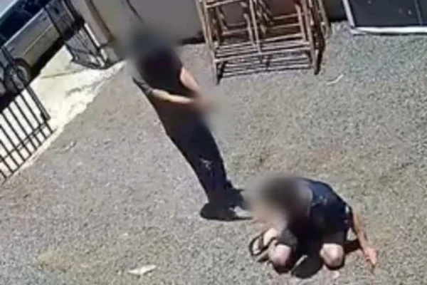 Imagem colorida, Vídeo mostra pai executando a tiros suspeito de agredir a filha no PR - Metrópoles