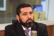 O presidente dos Correios, Fabiano Silva dos Santos