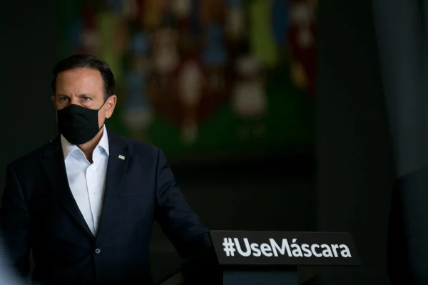 João doria da entrevista coronavirus