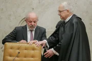 Abertura do ano do Judiciário. Presidente Lula e presidente do STF, ministro Edson Fachin