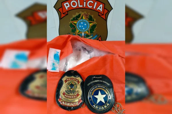 Rio: jovem é preso pela PF ao tentar embarcar com cocaína para Lisboa